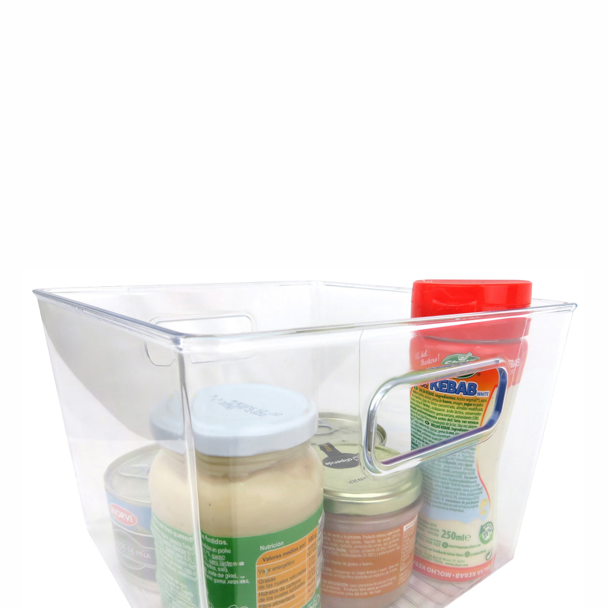ClearNest Compact | 3 Organizadores Transparentes