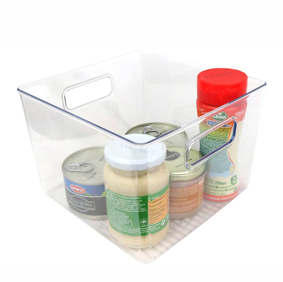 ClearNest Compact | 3 Organizadores Transparentes