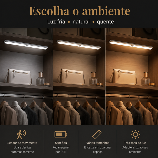 NightHalo | Sensor de Movimento