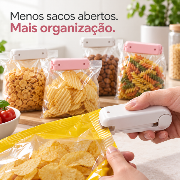 Mini máquina de selagem de saco Hea