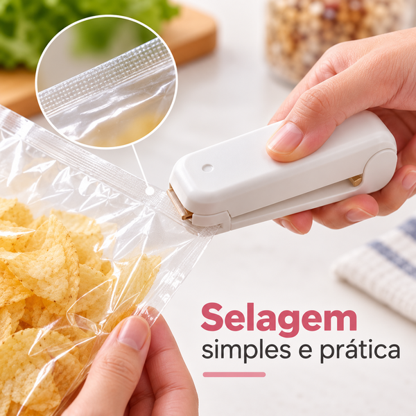 Mini máquina de selagem de saco Hea