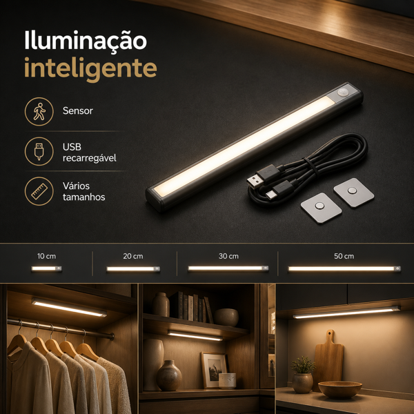 NightHalo | Sensor de Movimento