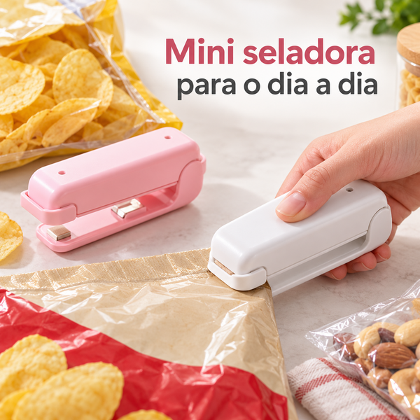 Mini máquina de selagem de saco Hea
