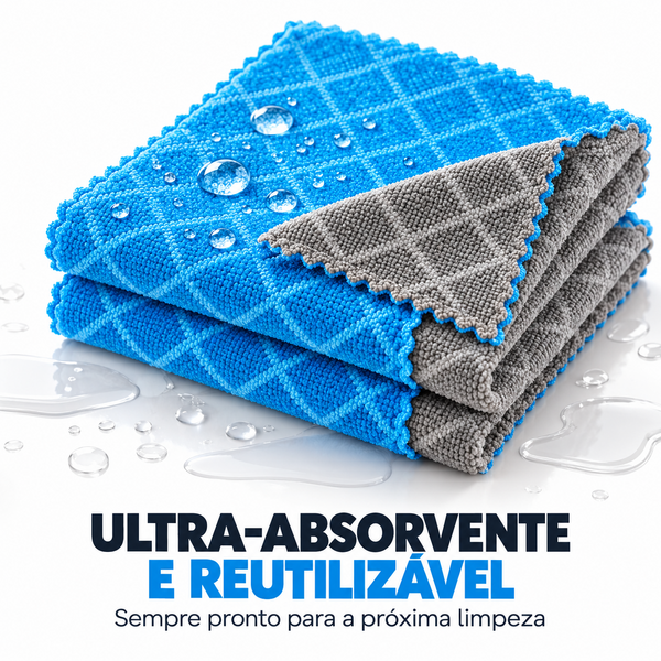DrySwift | Pano de Microfibra Absorvente 30 × 30 cm