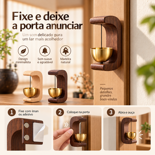 Sinos de Vento Japoneses de Madeira